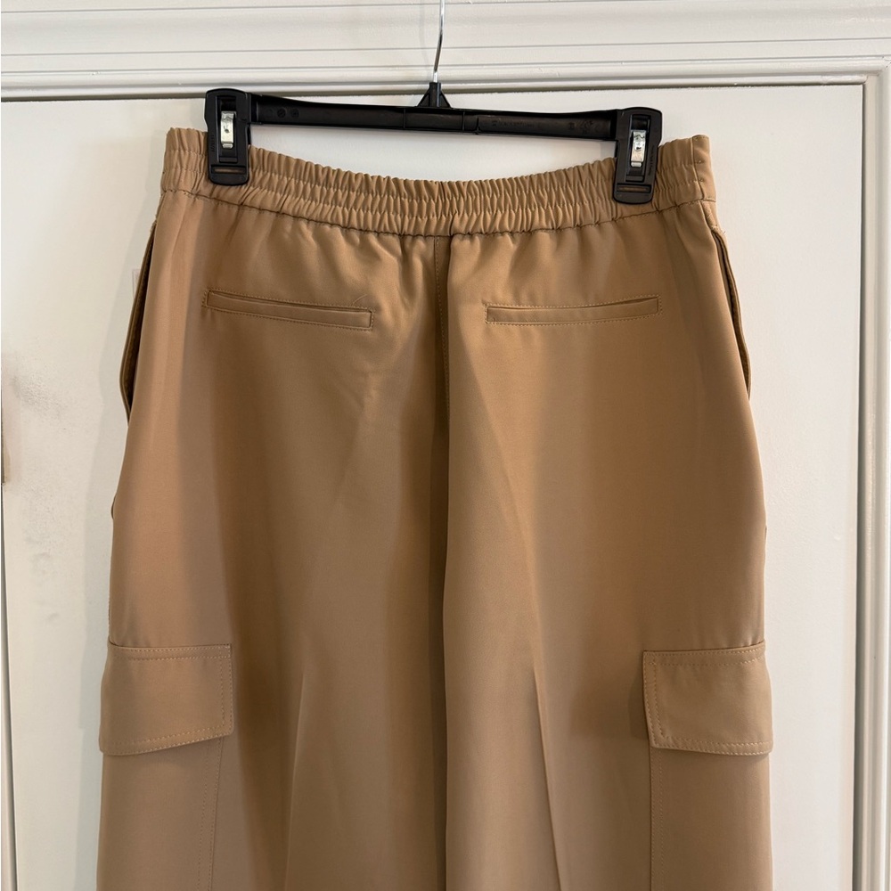 Belle Vere Wide Leg Tan Cargo Dress Pants - Women’s Size 8 - Picture 8 of 11